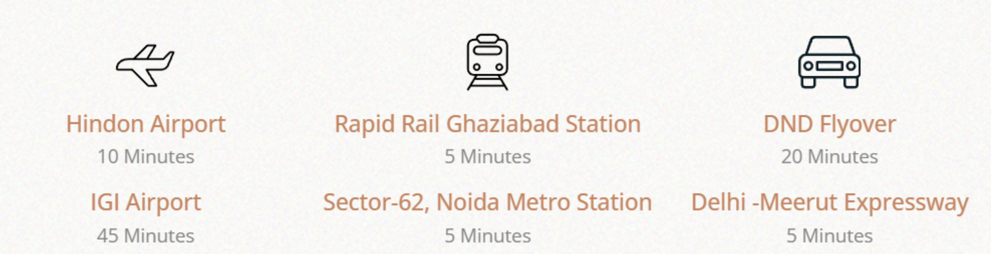 The Element luxury 3BHK apartments