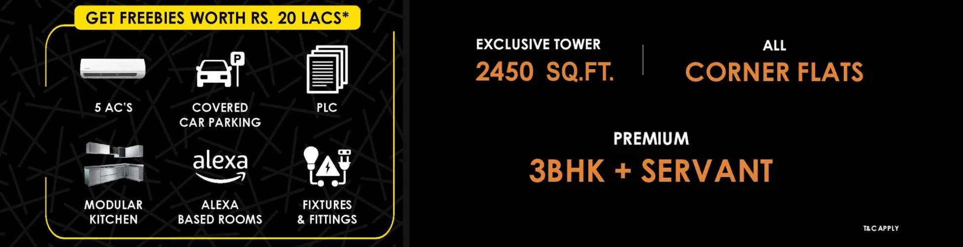 The Element luxury 3BHK apartments