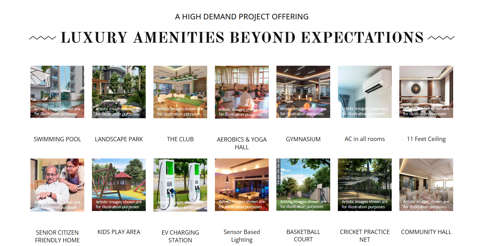 The Element LUXURY AMENITIES