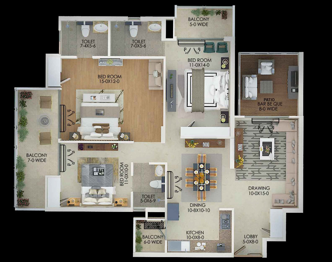 Nirala Grand floorplan