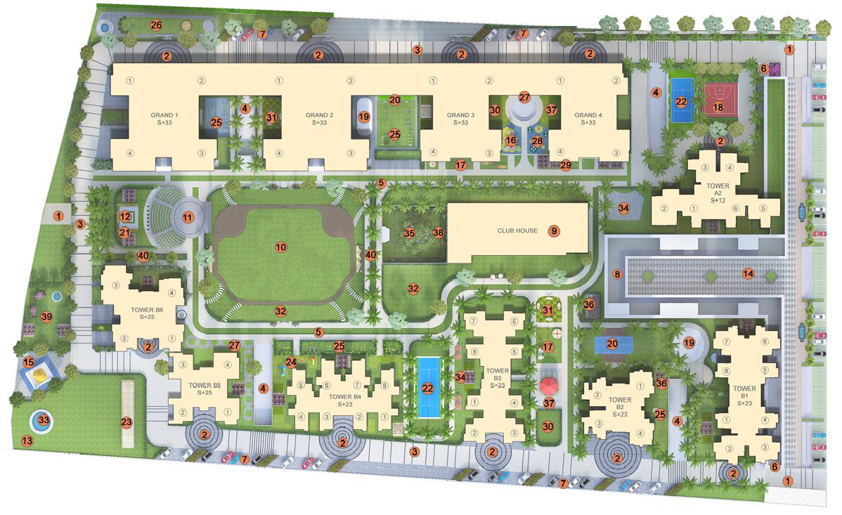Nirala Grand SitePlan