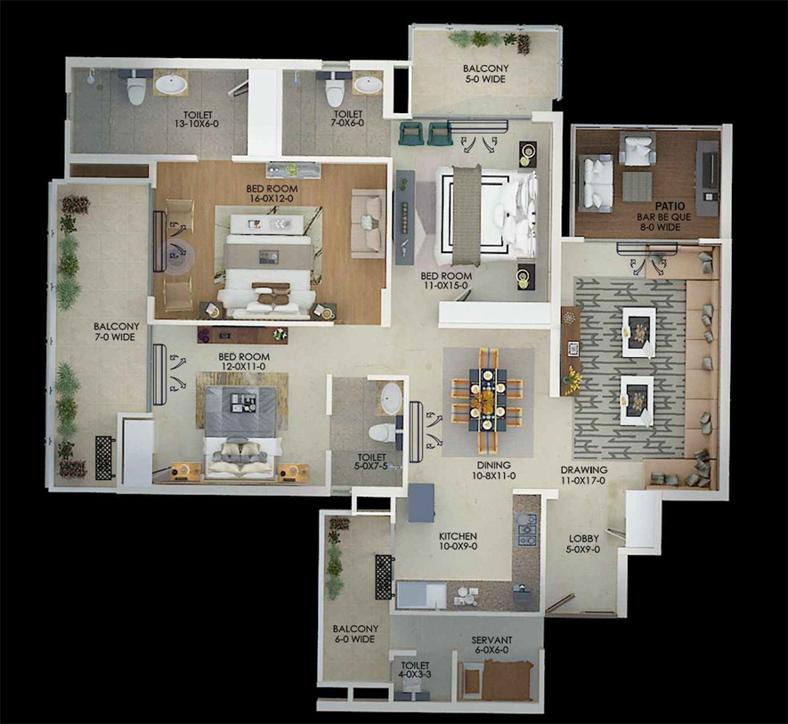 Nirala Grand floorplan